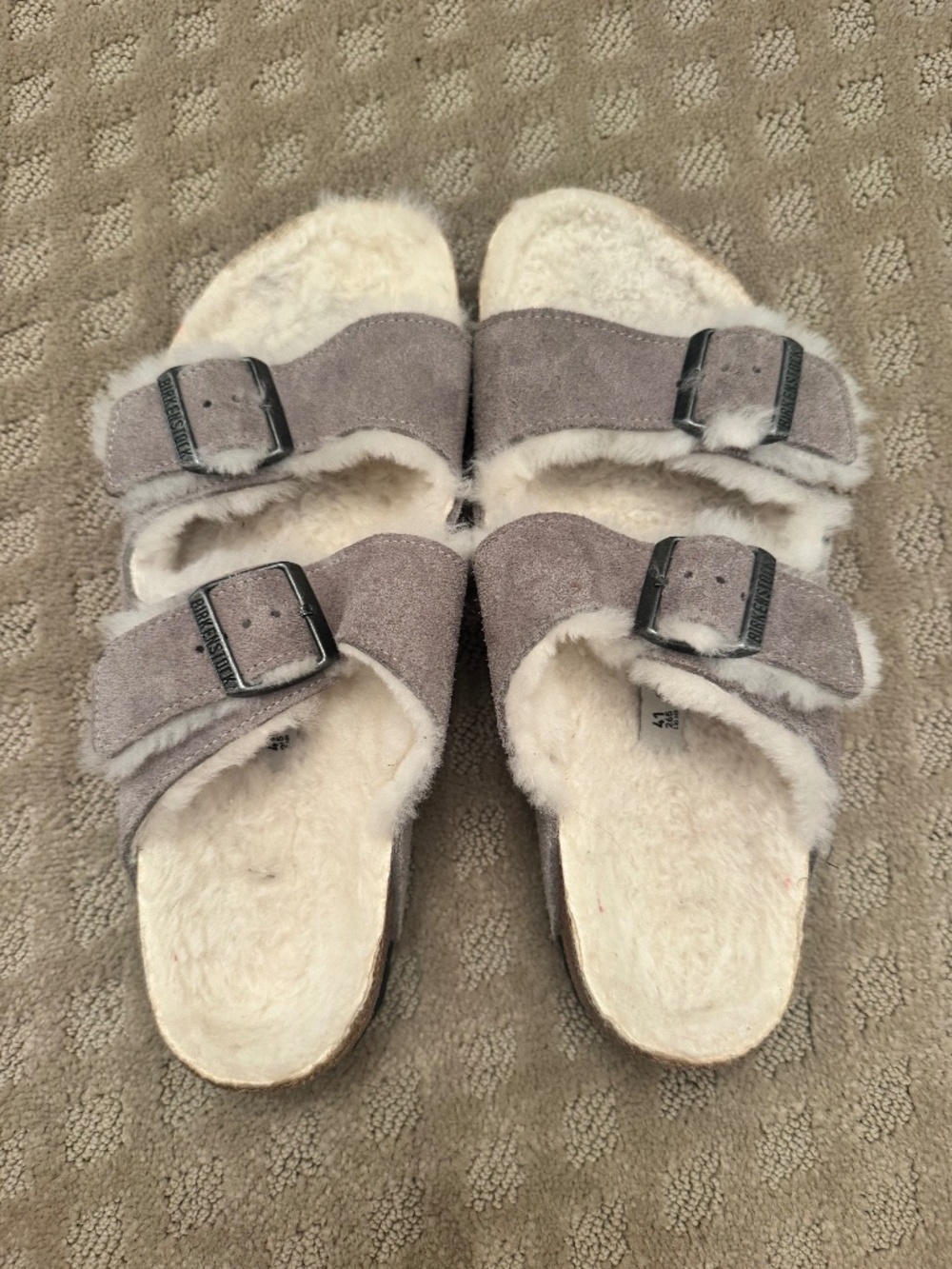 Birkenstock Arizona Shearling Sandal - Picture 2 of 4